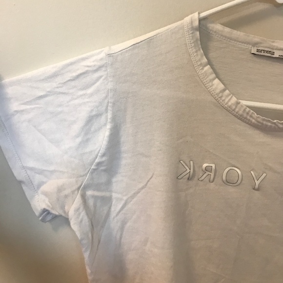 Zara white tee - Picture 4 of 4